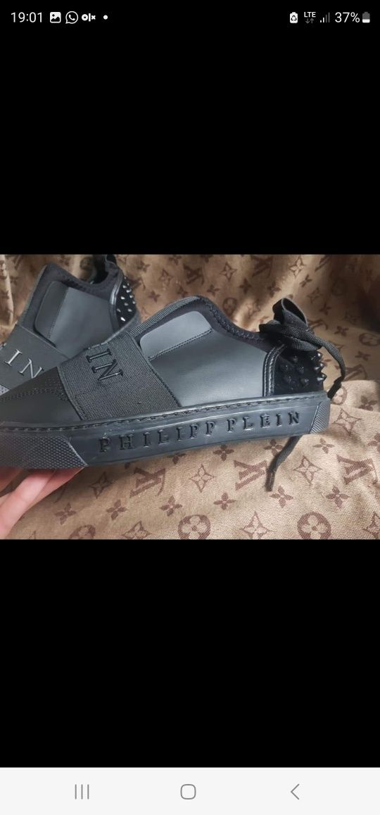 Philipp plein męskie adidasy sneakersy