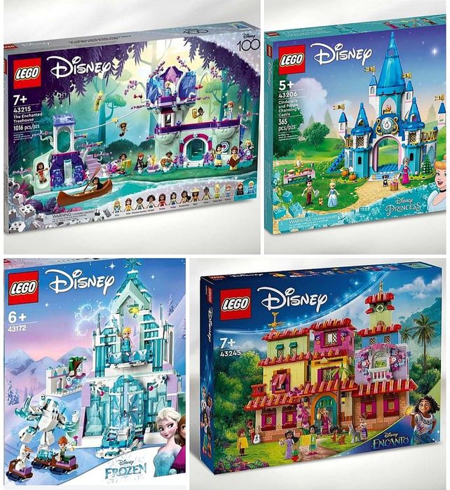 РОЗПРОДАЖ Lego DISNEY лего Дісней принцеси замок Ельза Princess Frozen