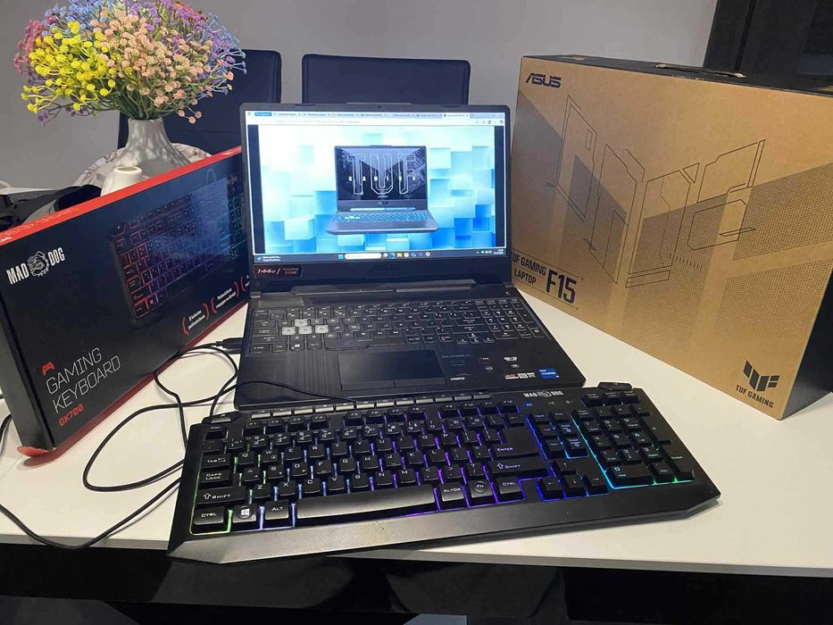Laptop gamingowy Asus TUF GAMING F 15 z gwarancja
