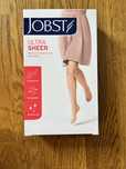 Czarne ponczochy Jobst rozm. IV