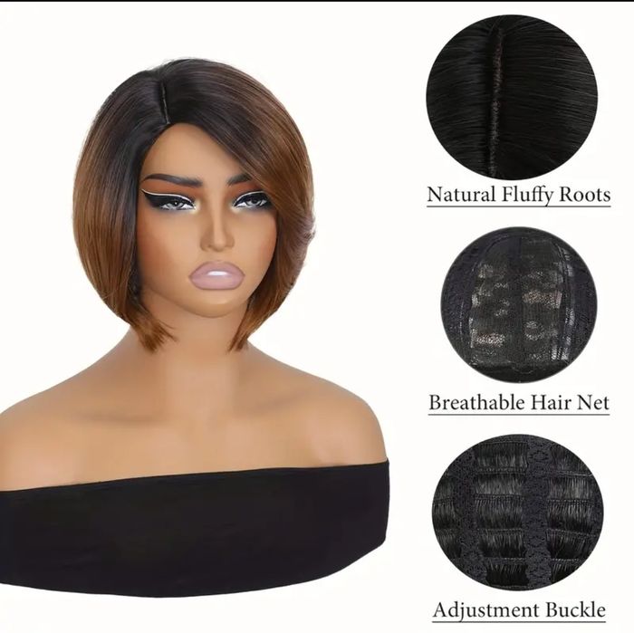 Peruka mieszany kolor ombre