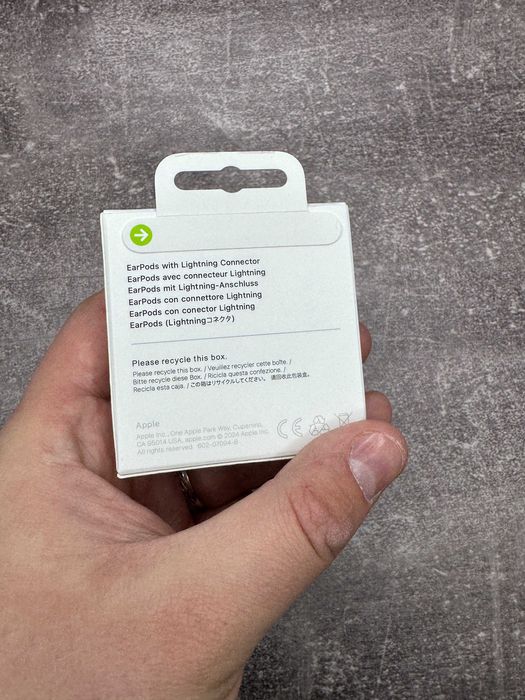 Навушники EarPods Lightning Original 100% Наушники Гарантія