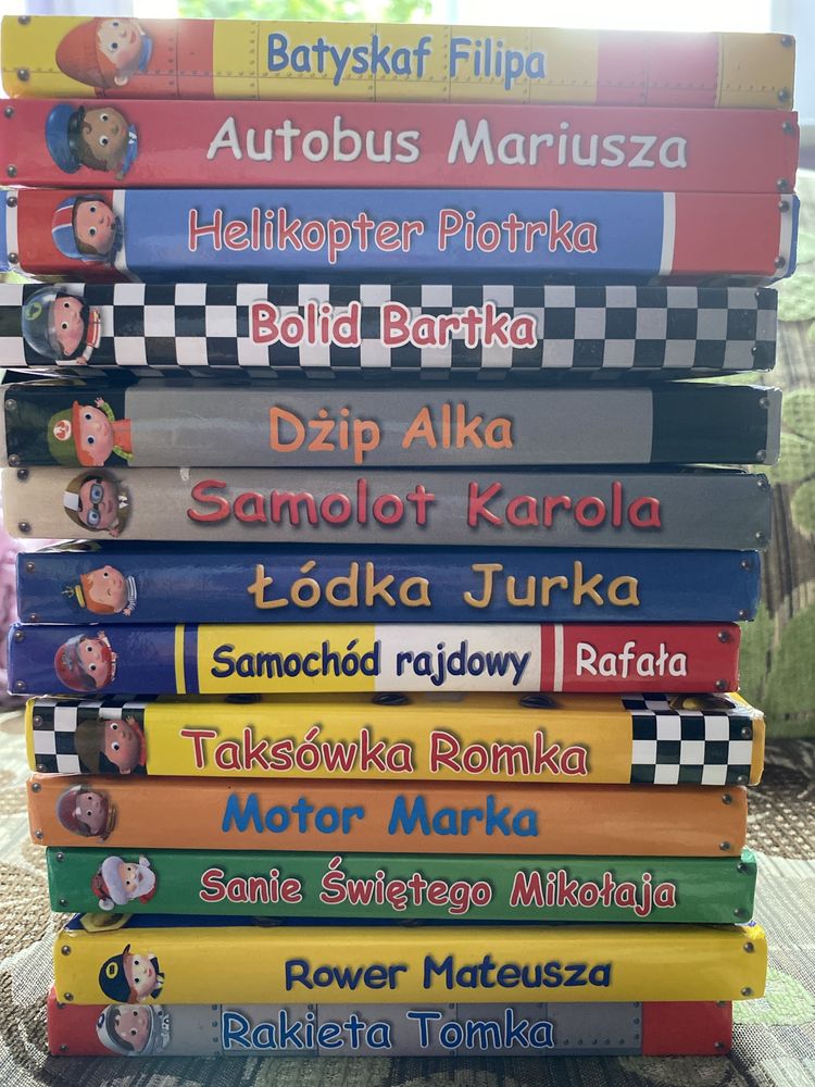Książeczki z serii Mały chłopiec .Rowniez pojedynczo...