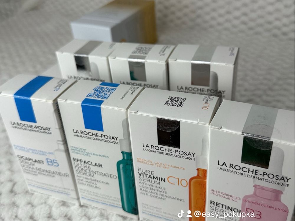 Сыворотка для лица La Roche-Posay. В ассортименте. В наличии