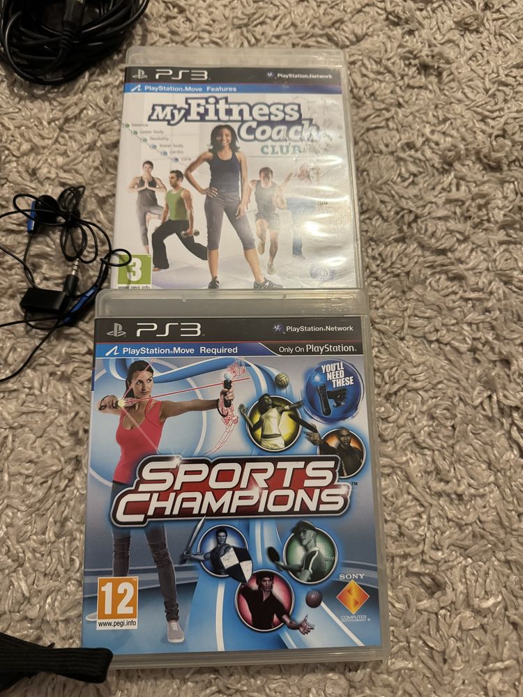 Playstation move + kamerka + zestaw gier