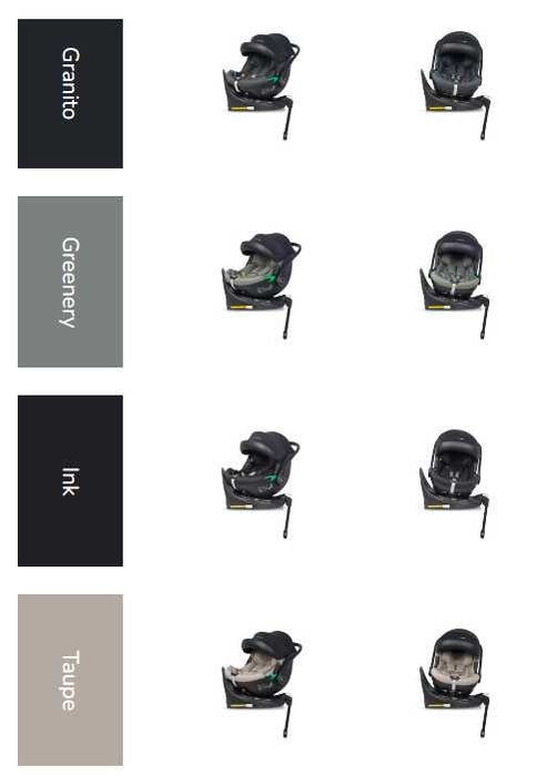 Fotelik Samochodowy NOSIDEŁKO OBROTOWY Isofix EasyGo Buz Pro I-Size