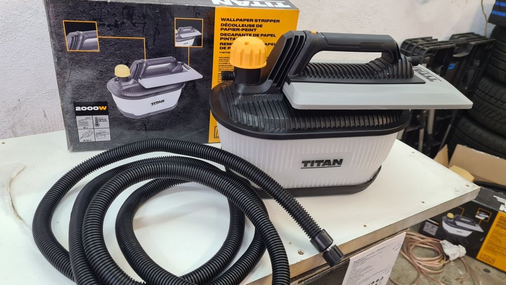 Parownica do usuwania tapet titan