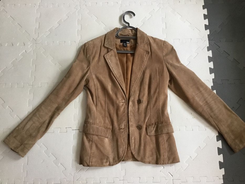 Marynarka skórzana H&M, rozmiar 34