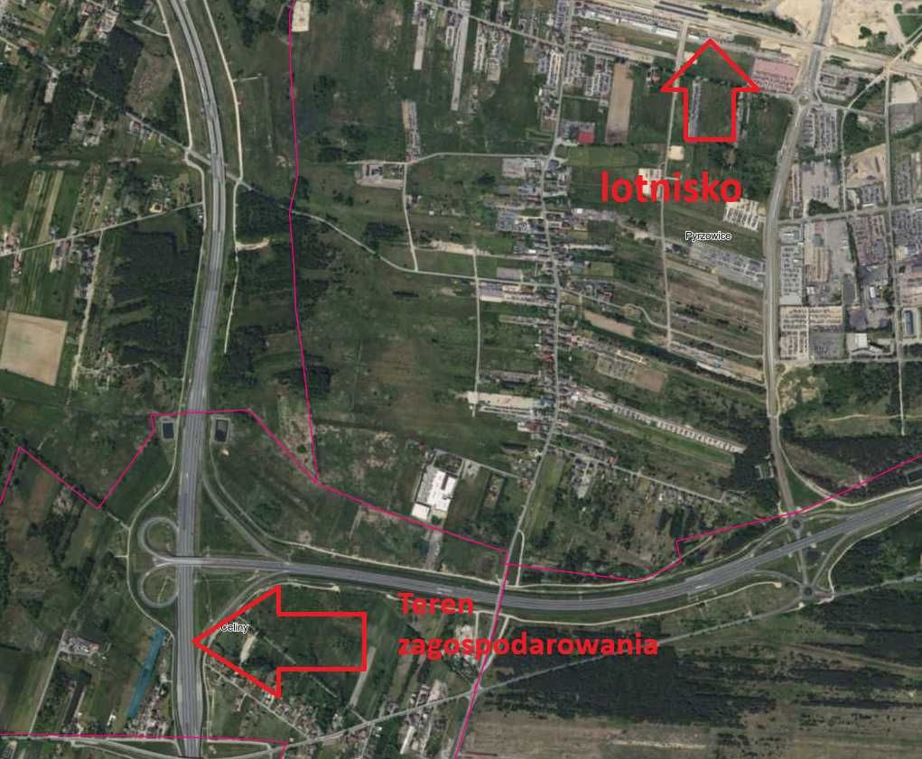 Ziemia pod parking dzierżawa ziemi Celiny/Pyrzowice