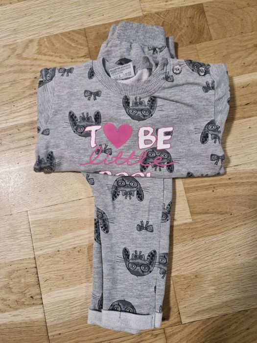 Bluza i spodnie dla dziewczynki r. 86