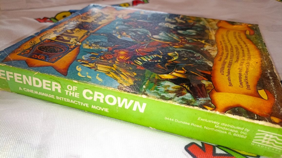 Defender Of The Crown Amiga big box rzadkość na rynku