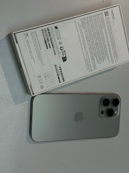 Apple iPhone 16 Pro Max 512GB Natural Titanium 100% АКБ