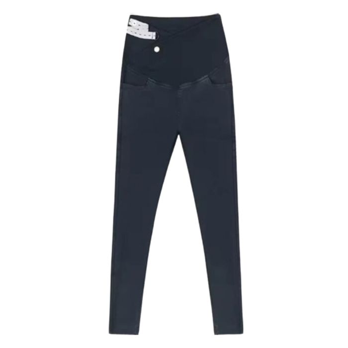 Damskie Jeansy Ciążowe z Wysokim Pasem