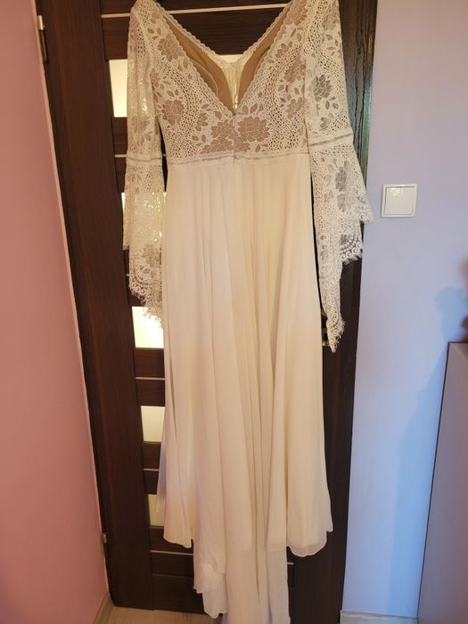 Suknia ślubna boho