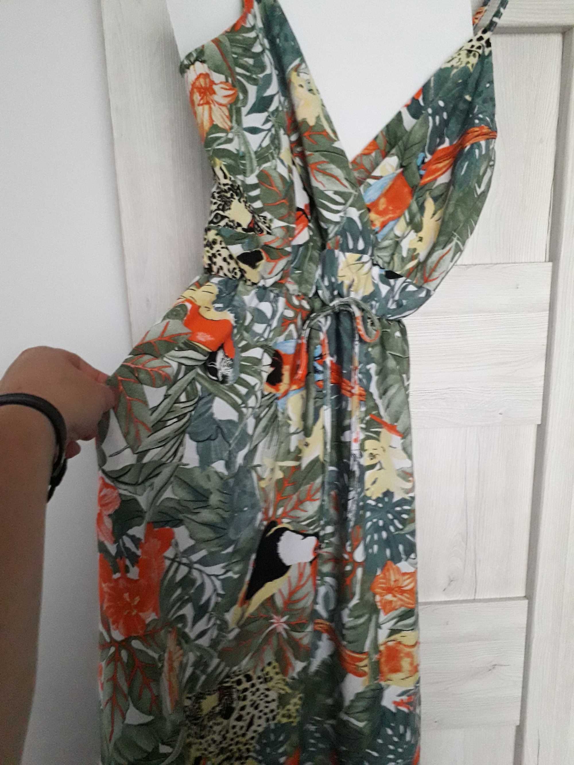 nowa sukienka letnia plażowa L/XL/XXL