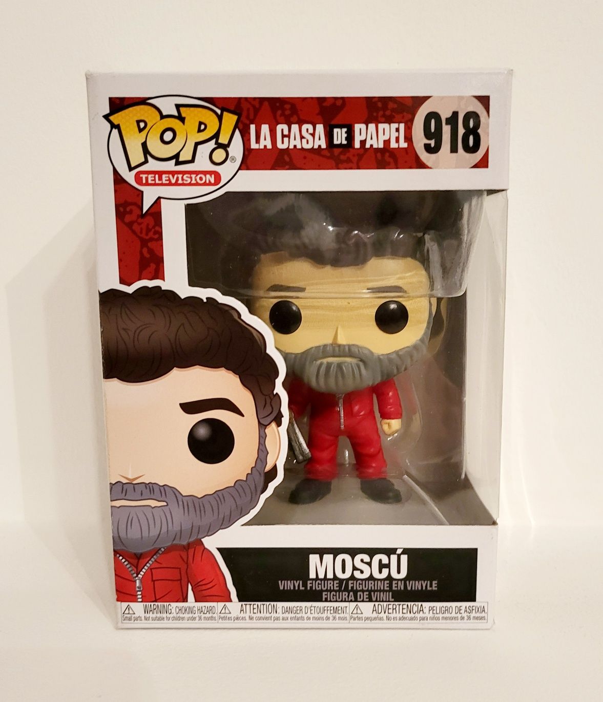 Funko Pop! Television La  Casa de Papel 918 Moscu/Moscow Dom z papieru