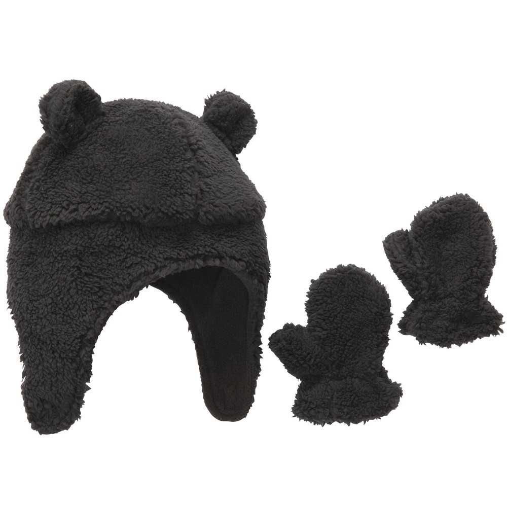 Зимова шапка з рукавичками carter's розміри 0-9м