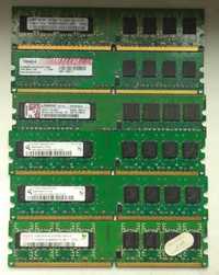 Оперативная память DDR2 6Gb (6шт по 1 GB)