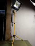 Stojak statyw 2x50W naświetlacz Lampa r HALOGEN BUDOWLANY nowy sprawny