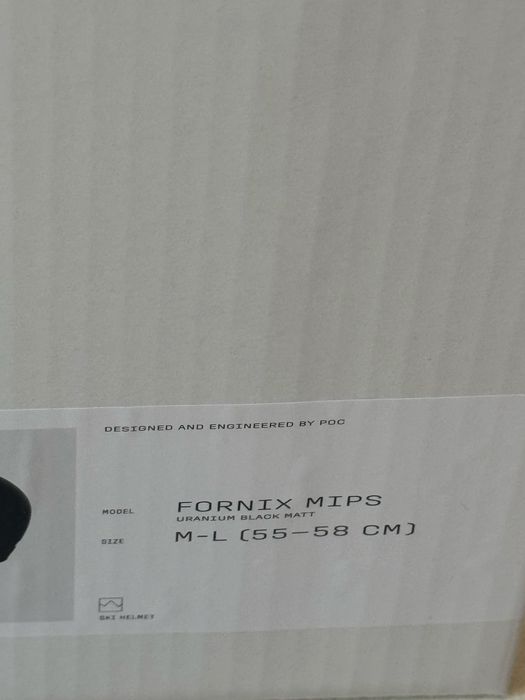 Kask narciarski Poc Fornix Mips M/L 55-58cm nowy