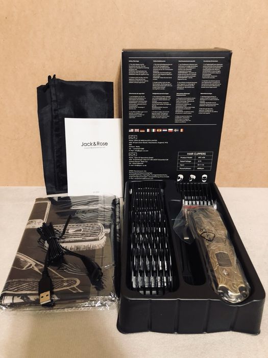 Акумуляторна машинка для стрижки волосся Jack & Rose