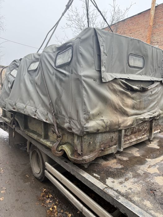 Кузов бортовий з тентом газ 66