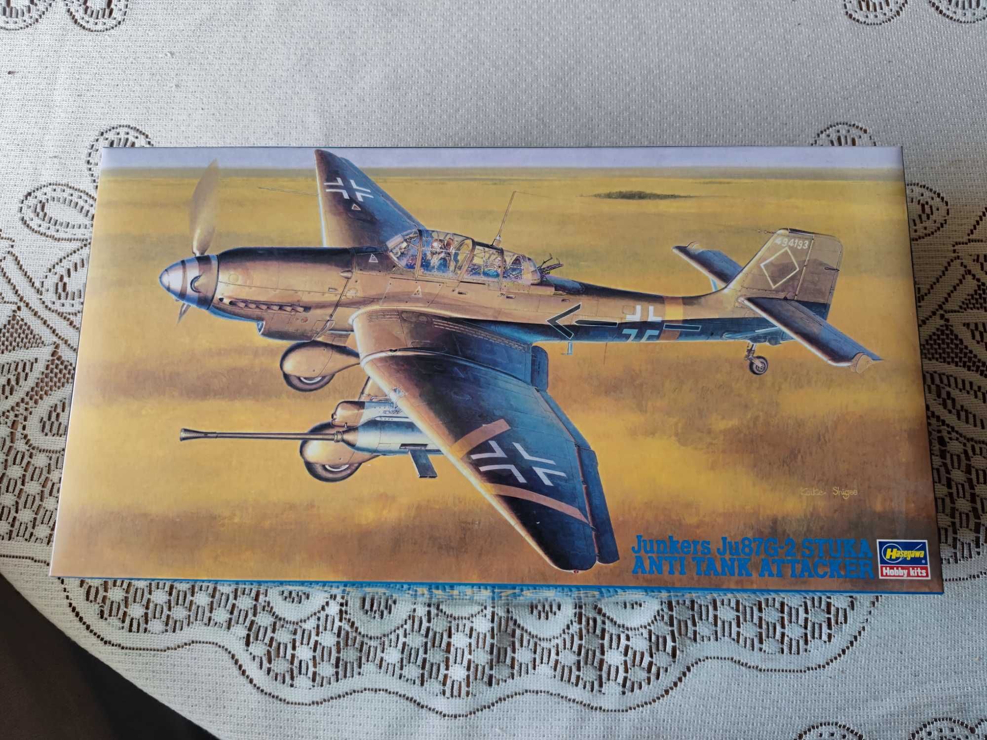 Model plastikowy Ju87G-2 Stuka (Junkers) 1:48 Hasegawa