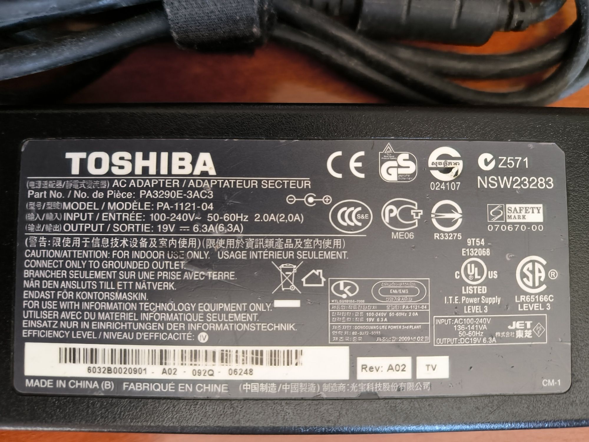 Toshiba A300 para peças