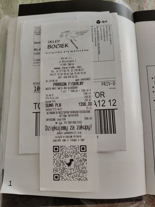 Wózek spacerowy Mast m2x