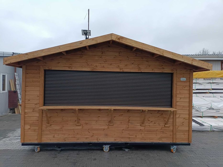 domek handlowy na kołach kiosk stragan producent
