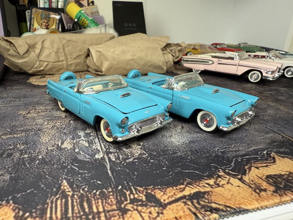 Ford Thunderbird 1956 • Franklin Mint 1/43 • колекційна модель машинка