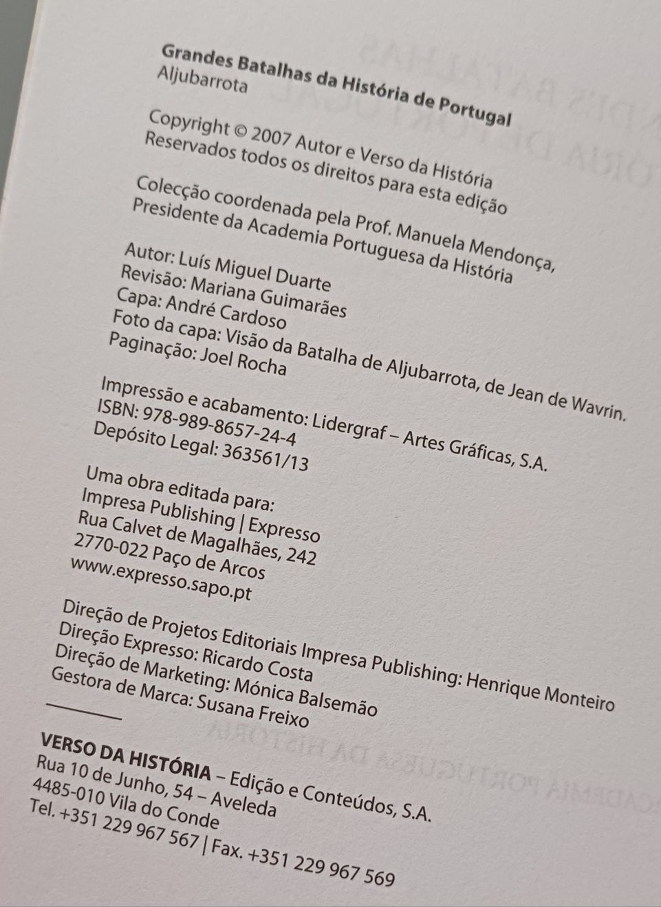 Livro 1383/1389 Aljubarrota