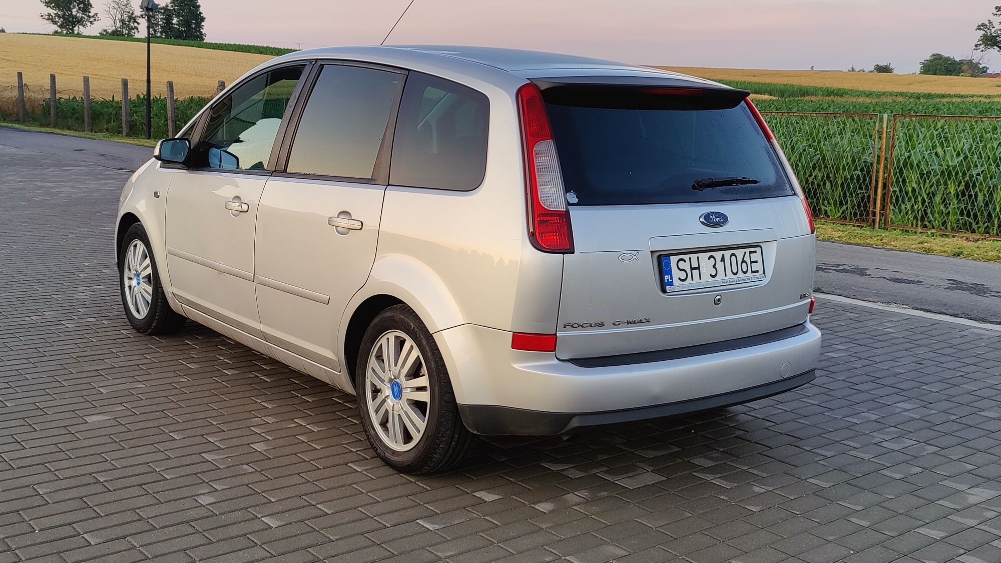 Ford Focus C-Max 1.6tdci 2003r Ghia skóry