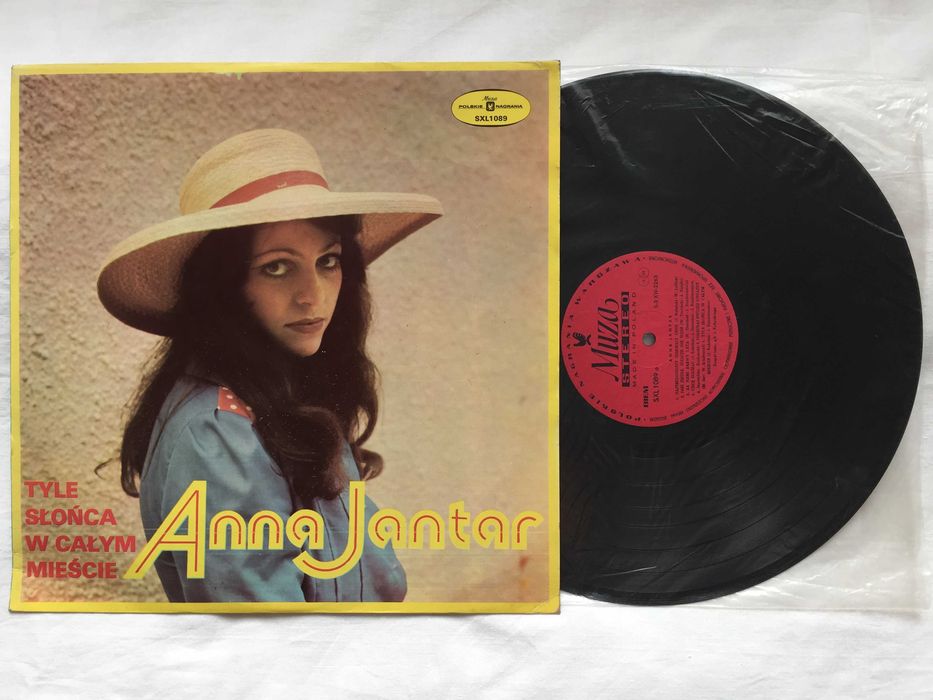 Winyl Anna JANTAR Tyle Słońca w Całym Mieście SXL 1089 Muza 1974