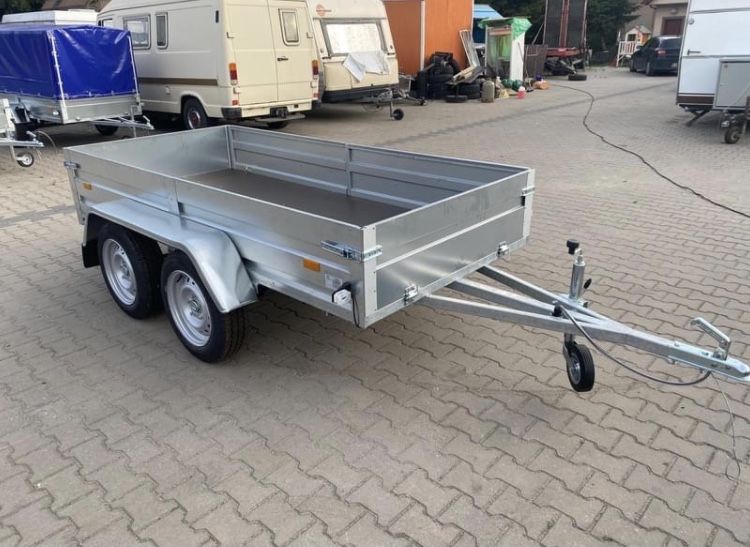 Fracht 300x125 Koła 14C na resorach Mocna Spawana Dmc 750 kg