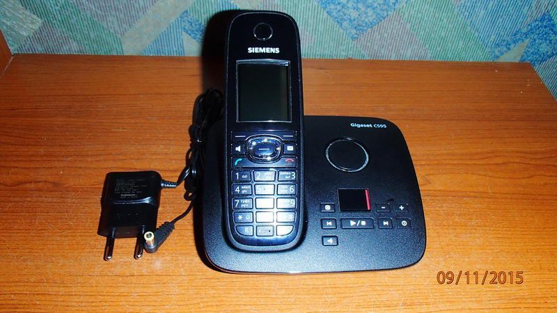 Телефон Siemens Gigaset C595 c цифровым автоответчиком б\у