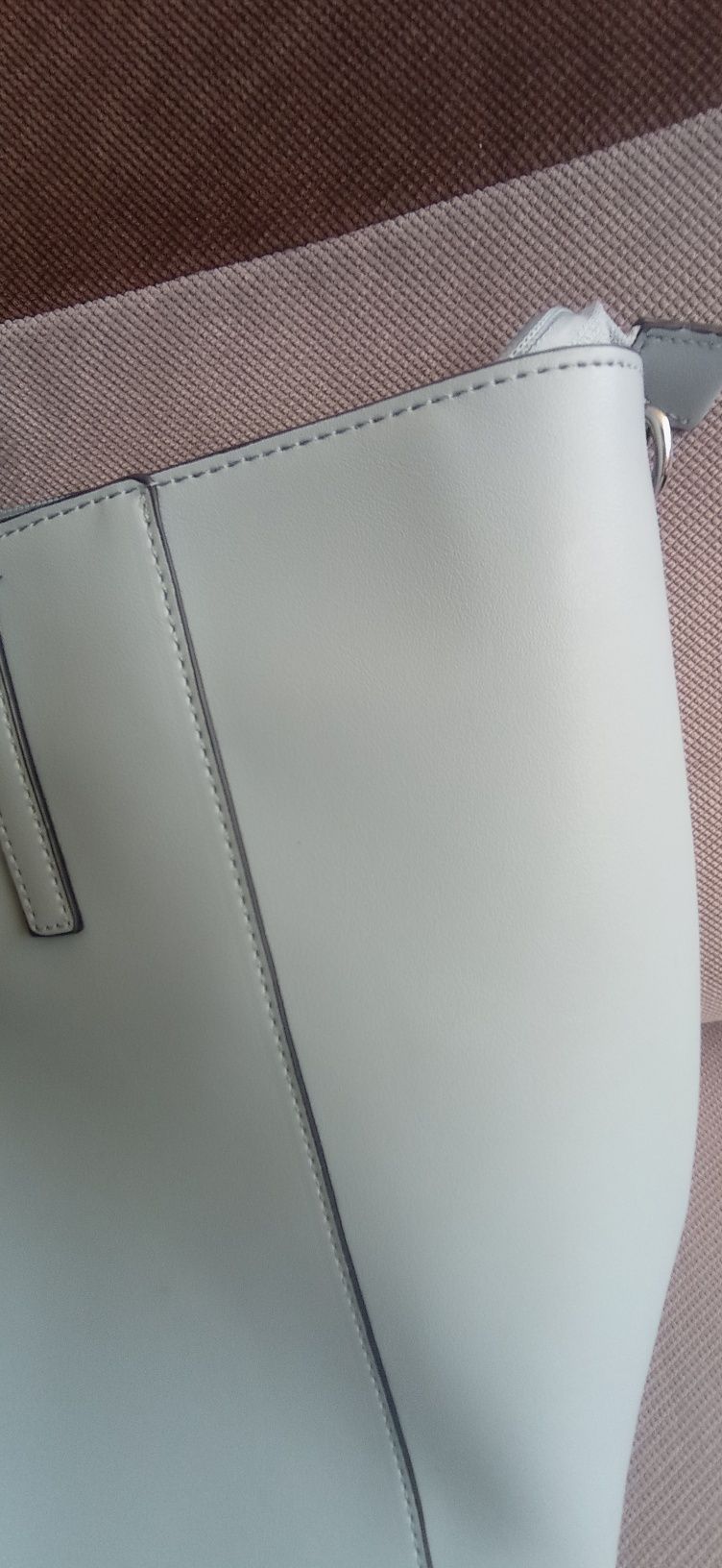 Torba duża shopper marki Briciole błękitna A4