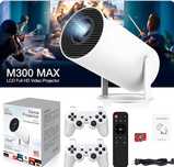 Портативний проектор smart  Android 11 M300 max pro Cube 4K