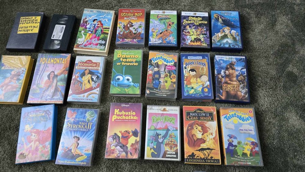 Kasety Bajki VHS