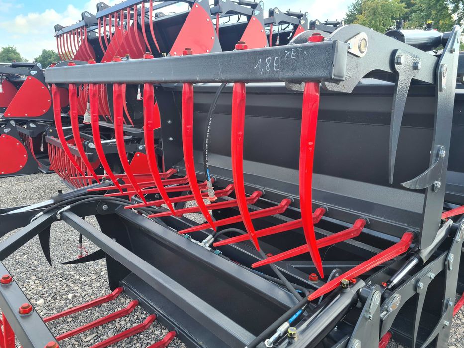 ŁYŻKO-KROKODYL widły do obornika od 105 do 240cm euro/sms/mx/faucheux