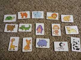 Puzzle dla najmłodszych edukacyjne zwierzątka 32 sztuki kolorowe jak n