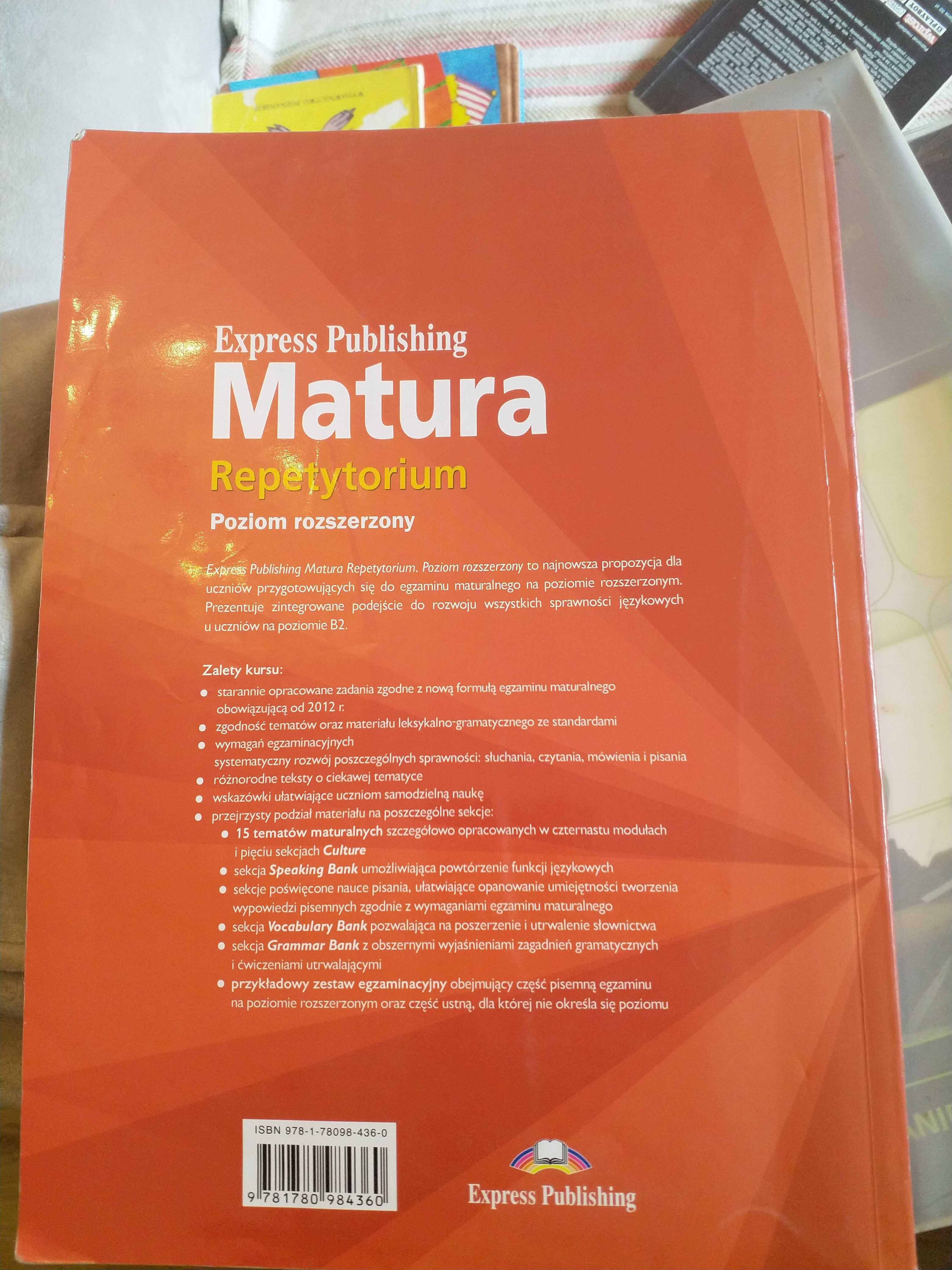 Matura repetytorium express publishing poziom rozszerzony
