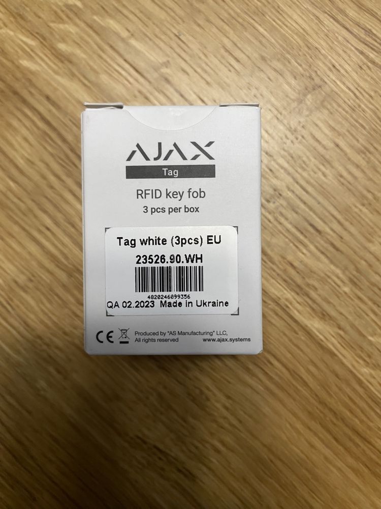 Безконтактний брелок Ajax Tag