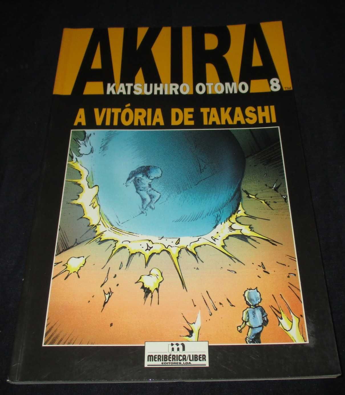 Livro A Vitória de Takashi Akira 8 Katsuhiro Otomo Meribérica