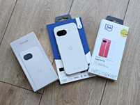 Google Pixel 9a  8/128 GB Porcelain (biały), GWARANCJA, BEZ RAT, ETUI