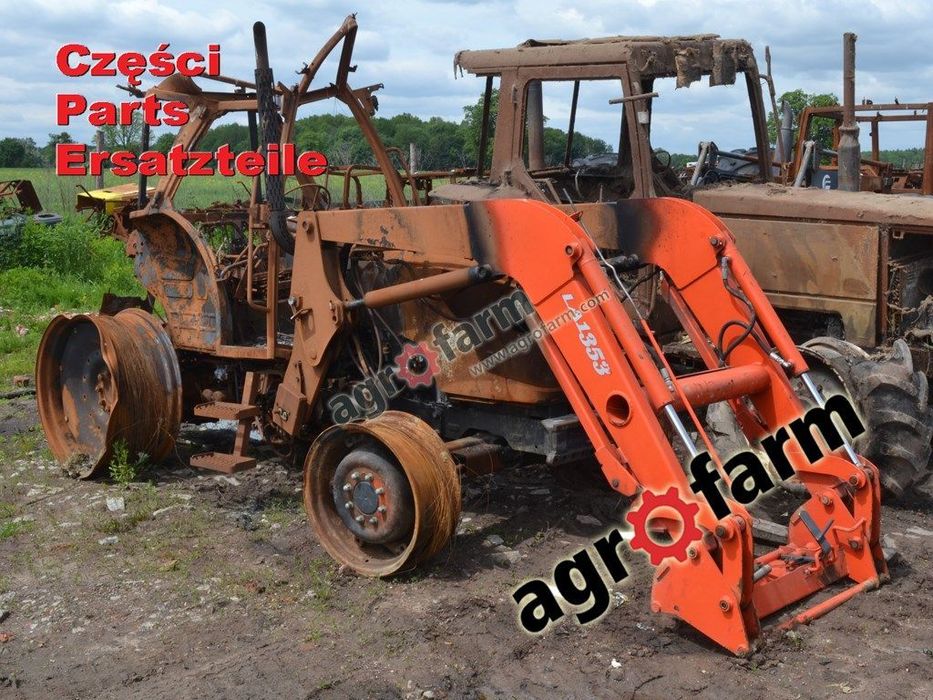 Kubota M8540H-C części, skrzynia biegów, silnik