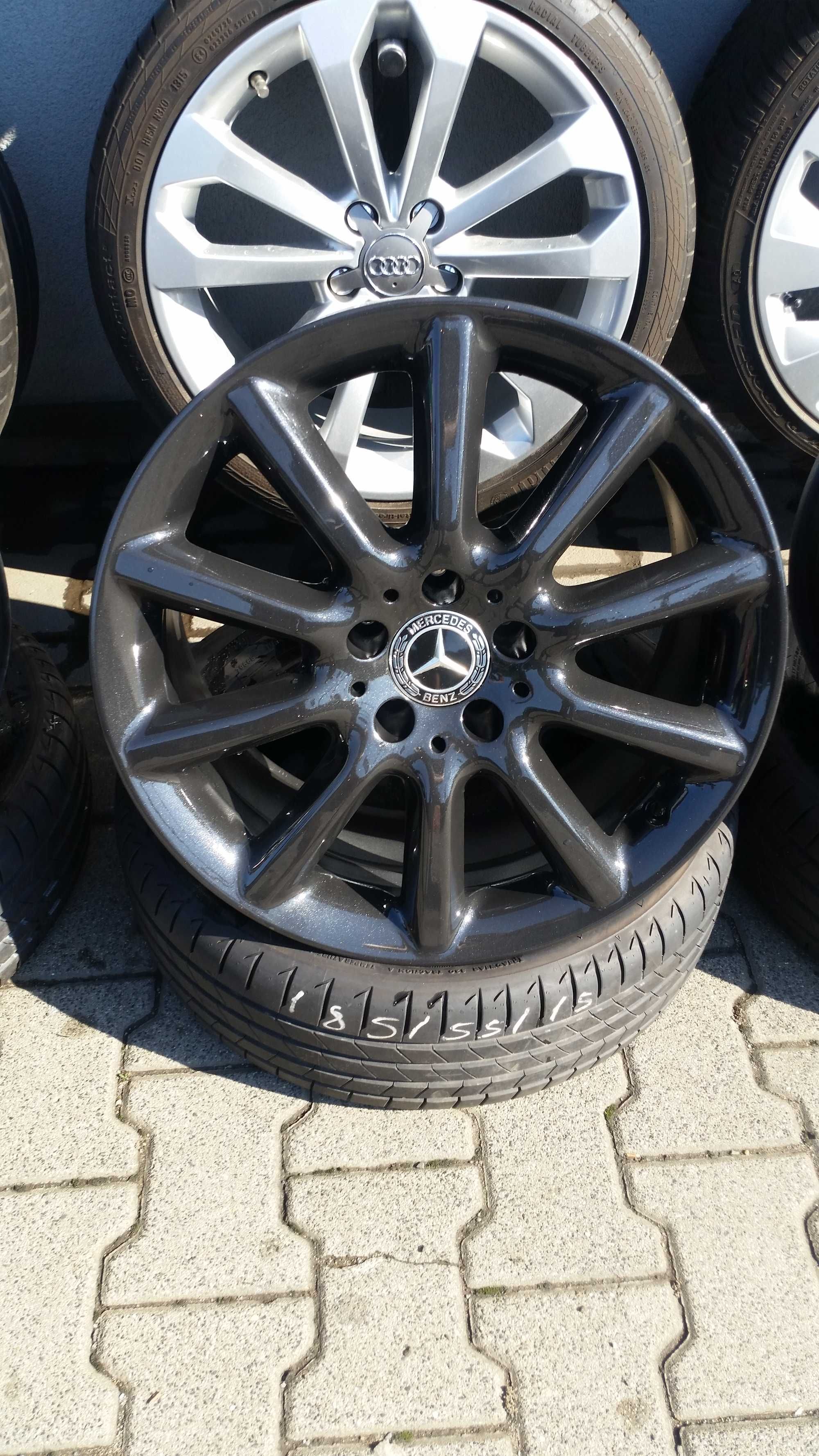 Felgi aluminiowe 18" Mercedes Borbet 5x112 8.5j Et 35 9.5j Et40