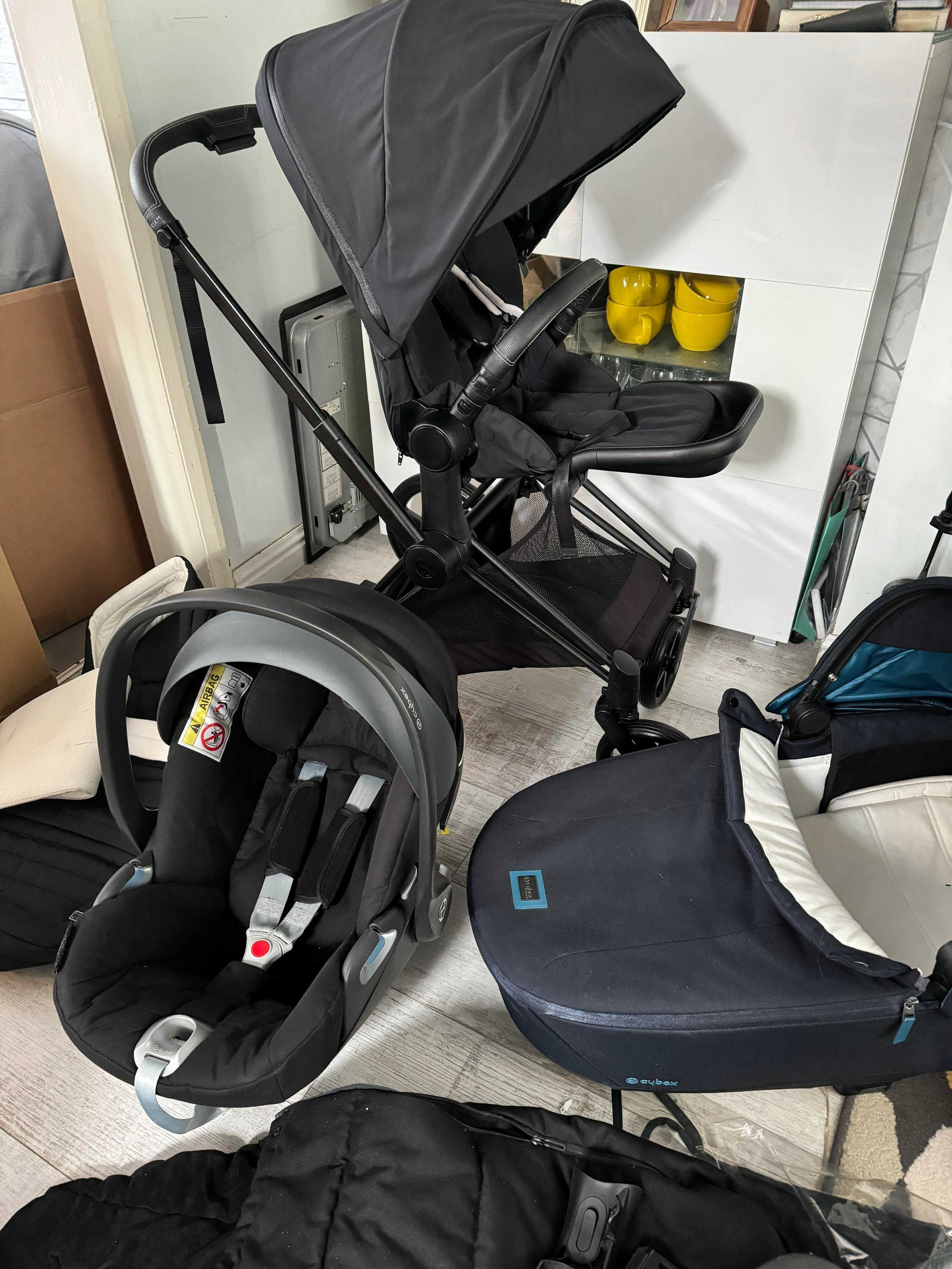 Cybex priam 4.0 mega duzy zestaw