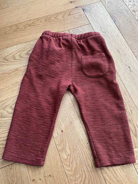 ZARA spodenki bordowe 98-104 stan SUPER