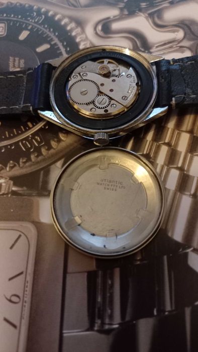 Sprzedam ładny zegarek Atlantic Worldmaster cal.969 z datownikiem